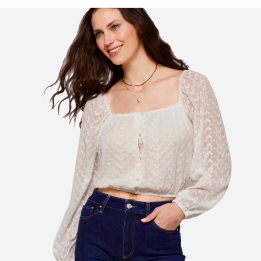 Chic Cream Blouse for Women